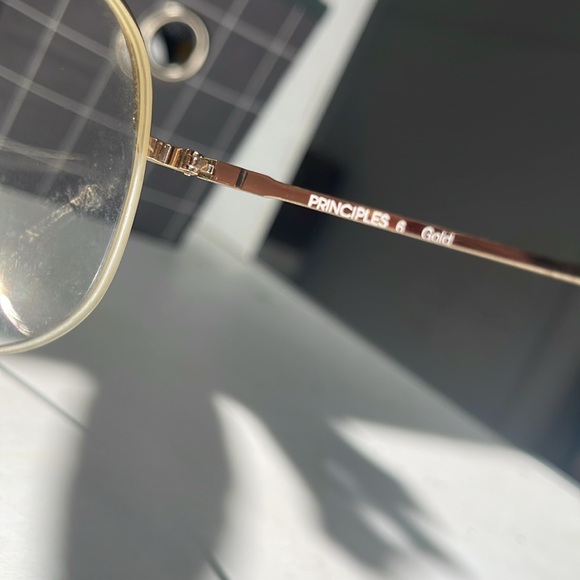 Vintage Men’s Gold Aviator Glasses Large. Principle Collection. - Picture 5 of 5